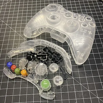 Clear Controller Shell Full Kit Wireless Shell For XBOX 360 Controller • $12.86