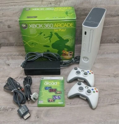 $449 • Buy Microsoft XBOX 360 Arcade W/ Blades Dashboard COMPLETE (2.0.5765.0)