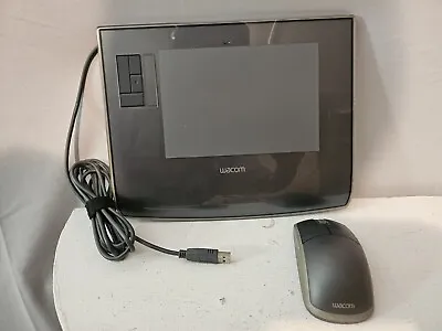 Wacom Intuos 3 Graphics 4  X 6  Pen Tablet PTZ-431W W/ Mouse Tested OEM Draw Pad • $30