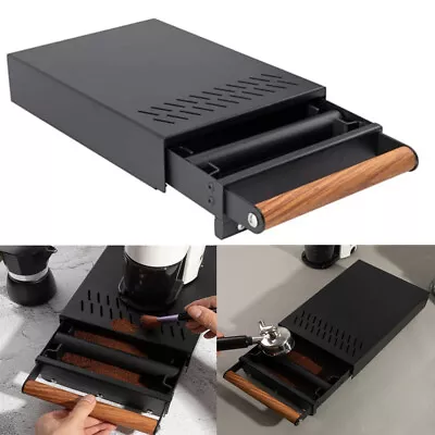 $79.99 • Buy Espresso Knock Box Drawer Stainless Steel Detachable Coffee Puck Knock Container