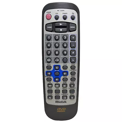 Mintek RC-320H Factory Original DVD Player Remote DVD1500 DVD2110 DVD1600 • $10.39