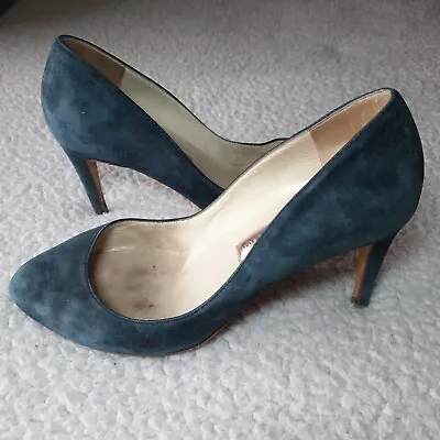 £54.94 • Buy Womans Shoes Rupert Sanderson 36 Suede Leather  Heels London Designer Size 3.5