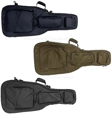 VISM Discreet Guitar Bag Double Rifle Case Tactical Rifle Bag Hunting Shooting • $85.95