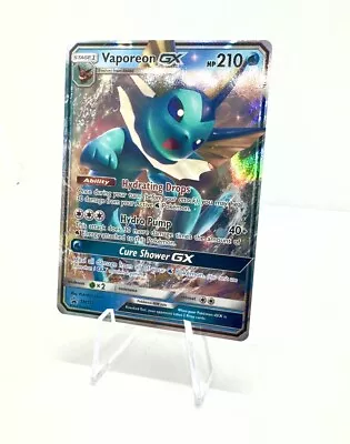 Pokémon TCG Vaporeon GX Sun & Moon SM172 Holo Promo Promo • $4.99