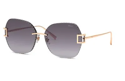 £267.87 • Buy Chopard Sunglasses SCHG31M  08FC Gold Smoke Woman