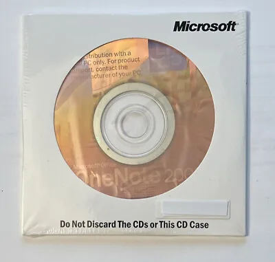 Microsoft Office OneNote 2003 Full Version CD Set With Product Key BRAND NEW • $7.99