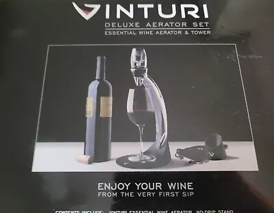 Vinturi Deluxe Tabletop Wine Aerator Open Box But Never Used • $25