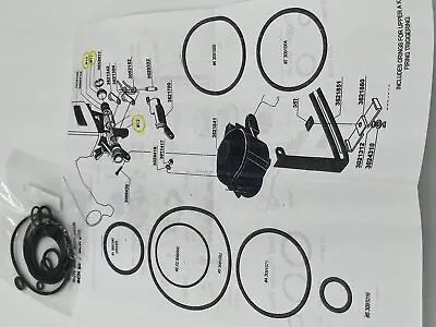 O-Ring Kit Compatible For Senco SCN50 SCN50R SCN200 SCN200R Coil Nailers • $17