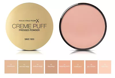 Max Factor Creme Puff Refill Compact Powder ~ Choose Your Option • $13.35