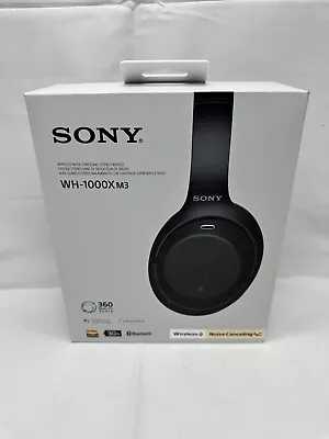 AS IS Sony WH1000XM3 Bluetooth Headphones - Black B2262 • $60