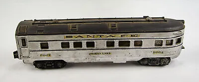 Lionel 9062 Santa Fe Indian Lake Observation 1:48 O Scale Train Passenger Car • $70.01