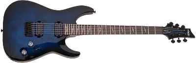 $547.96 • Buy Schecter Omen Elite-6 Electric Guitar (Blue Burst) 2452