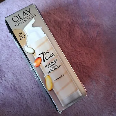 Olay Total Effects 7 In One Moisturiser & Serum Spf20 SEALED (box Damaged) • $19.37