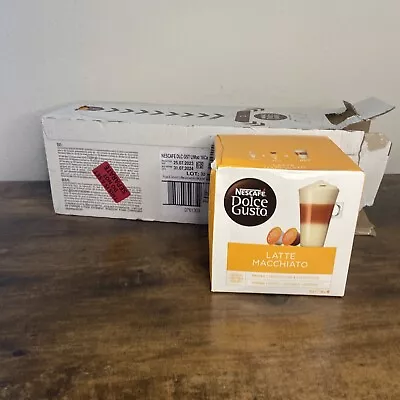 Nescafe Dolce Gusto Coffee Pods Latte Macchiato 16 16 Count (Pack Of 3)  • $31.88