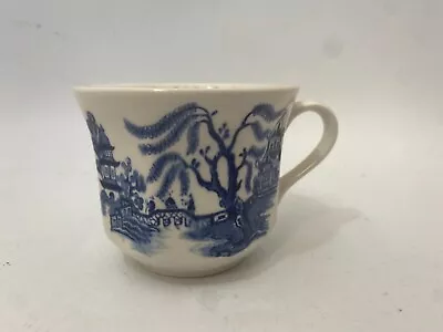 J & G Meakin Willow Pattern Single Tea Cup Blue & White Vintage #RA • £2.99