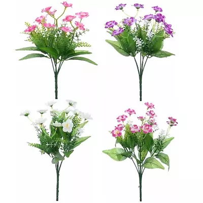 2 X Beautiful Artificial Mini Orchid Flower Bush/Bunch | New In Summer • £7.25