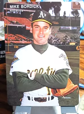 1992 Mother's Cookies Baseball Card Mike Bordick (A's) #20 (NM) Free Rtns • $1.10
