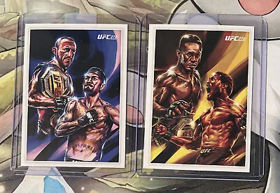 2022 Instant UFC 276 Adesanya Vs Cannonier Artist Poster #AS276 SP (2) Card Lot • $11