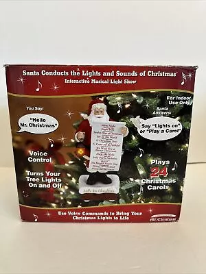 Mr Christmas Santa Conducts The Lights And Sounds Of Christmas 24 Carols • $60.49