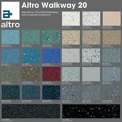 £19.50 • Buy ALTRO Walkway VM20 Anti Slip Safety Flooring. Bone Biscuit Sand Tundra Skyline +