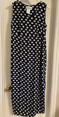 Motherhood Navy & White Maternity Dress Size L • $12.99