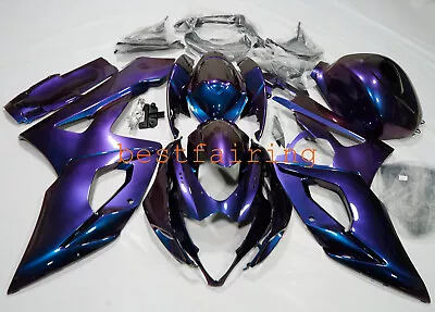  Chameleon Fairing +Tank Cover For Suzuki GSXR1000 2005-2006 Discolored Body Kit • $552.99