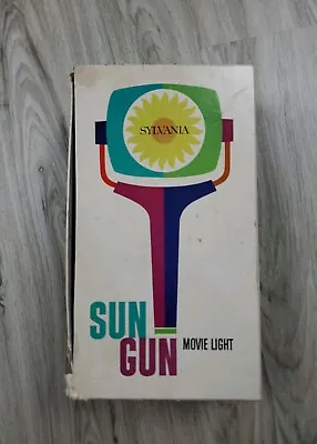 Sylvania Sun Gun Movie Light VINTAGE Old Time Set Studio Equipment Acting  • $31.95