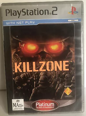 Killzone Playstation 2 Game Platinum Sony PAL MA15+ With Manual VGC • $8.99