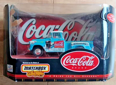 Matchbox Collectibles Coca-Cola 1956 Chevy 3100 Pickup NIP • $20.97