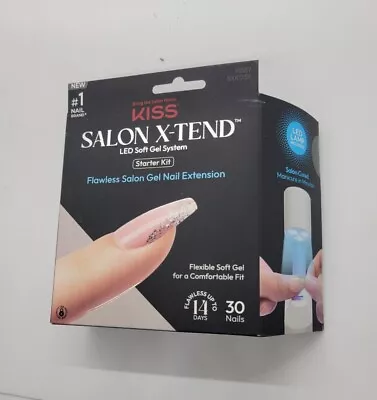 Kiss Salon X-tend Starter Kit Led Gel System 91587 Medium  • $5.99