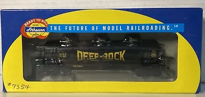 NIB Athearn 7354 HO Scale Deep-Rock Triple Dome Tank Car #6592 DRX RTR • $22.99