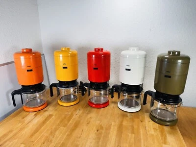 £1374.63 • Buy 5x BROWN KF20 Collection Design Coffee Maker Vintage Type 4050 Dieter Rams