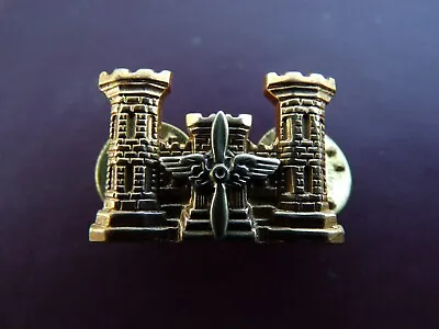 Aviation Engineer Badge Insignia US Army Military Hat Castle Air Corp Wing Pin • $3.99
