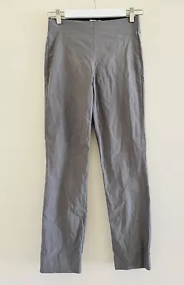 ELLE Pullon Elastic Waist Skinny Ankle Pants Gray S • $14