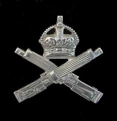 Machine Gun Corps Cap Badge Hallmarked Silver • £42