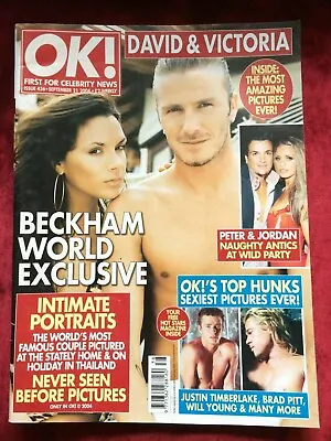 OK Mag #436 Victoria Beckham Kim Wilde Bradley Walsh Jack Ryder Lindsay Lohan UK • £14.99