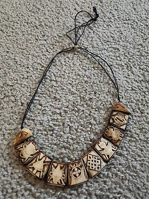 Yak Bone Choker Necklace • $30