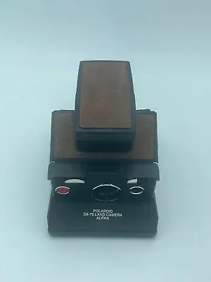 Polaroid SX-70 Land Camera Alpha Instant Camera (Works) • £154.86