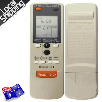 $19.50 • Buy Fujitsu Air Conditioner Remote Control AR-DL1, ARDL1 Heat & Cool NEW Replacement