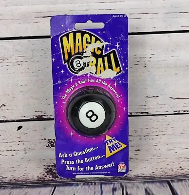 Magic 8 Ball Toy Fortune Teller Classic Game Answers Mattel 2009 (Old STK) R0243 • £22.99