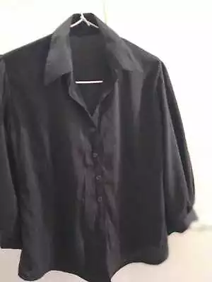 £30.08 • Buy Black Shirt Blouse Casual Wear Office Wears Function Wear Party & Evening Wear