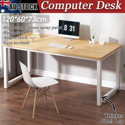 $38.95 • Buy Computer Desk Study Office Storage MAPLE PC Laptop Table Student Home Writing AU