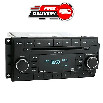 $164 • Buy DODGE JEEP CHRYSLER Radio AM FM MP3 CD Player Sirius UConnect FACE ID RES OEM
