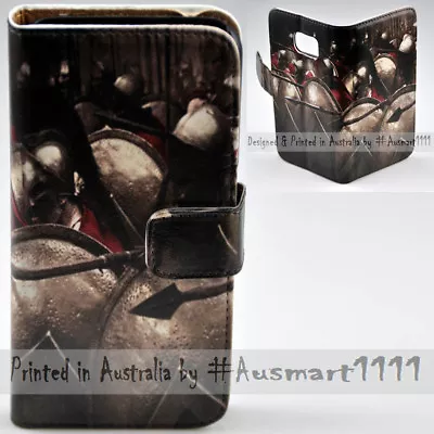 $13.98 • Buy For Sony Xperia Series - Spartan Theme Print Wallet Mobile Phone Case Cover