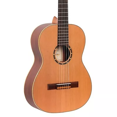 Ortega Family Series R122-7/8-L 7/8 Size Classical Guitar Natural Matte • $239.99