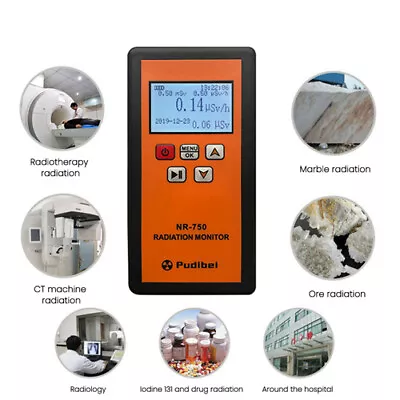 NR-750 Handheld Nuclear Radiation Detector Geiger Counter β Y X-Ray Tester G3Z5 • $60.99