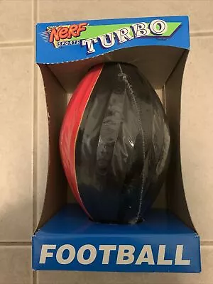 Nerf Turbo Football Vintage Red Black • $350