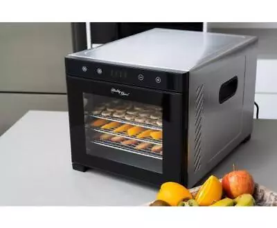 Stainless Steel Food Dehydrator With Large Capacity 6 Trays • $153