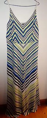 City Chic  Striped Maxi Dress Size M • $20