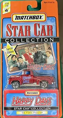 1997 Matchbox Star Car Collection Series 1 Happy Days 56' Ford Pick-up Truck  • $5.99